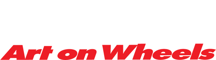 Logo Art on Wheels